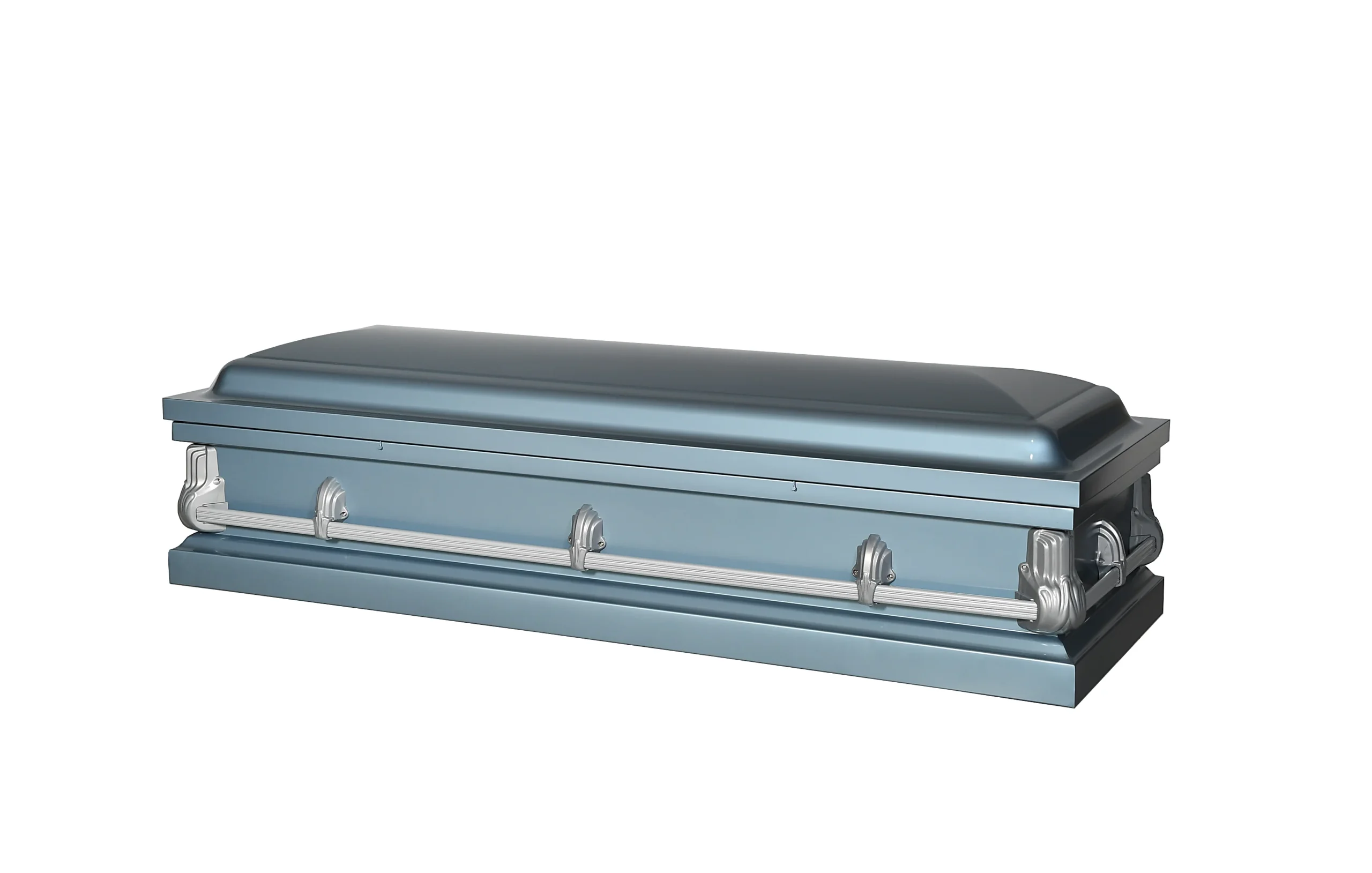 Alex Blue Full Couch Steel Casket - Image 2