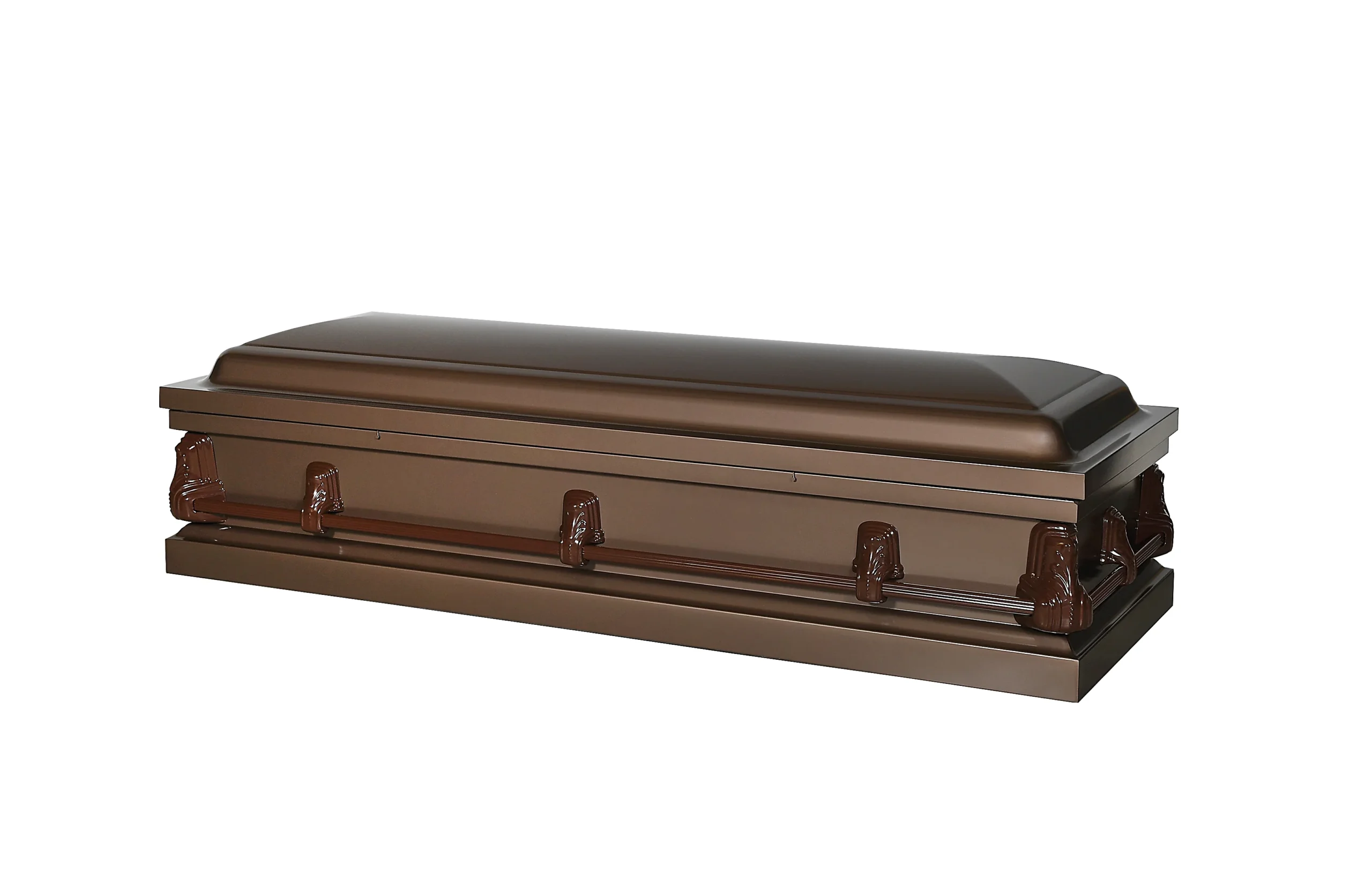 Alex Dark Bronze Half Couch Steel Casket - Image 3