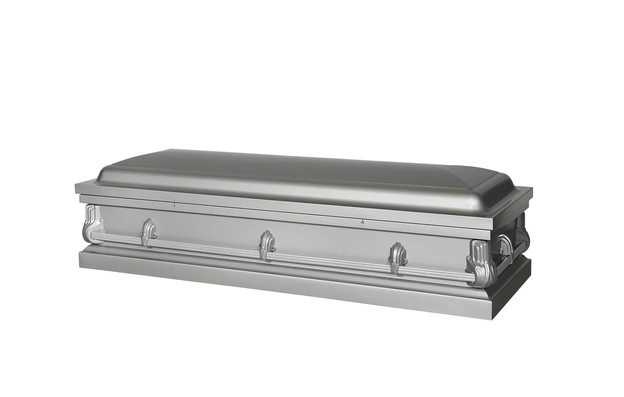 Alex Silver Full Couch Steel Casket - Image 2