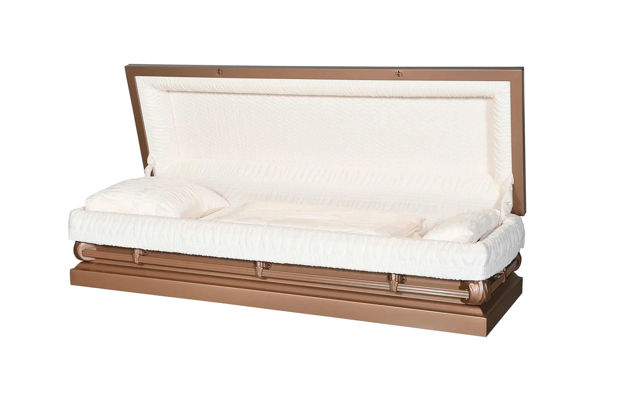 Alex Steel Copper Full Couch Casket - Image 3