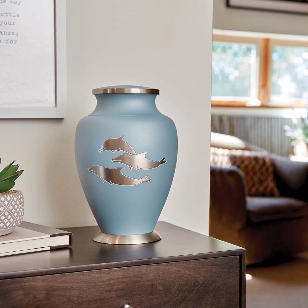 Aria Dolphin Cremation Urn - Image 2
