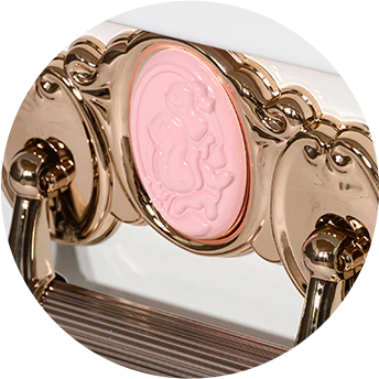 Cameo Rose Full Couch Steel Casket - Image 2