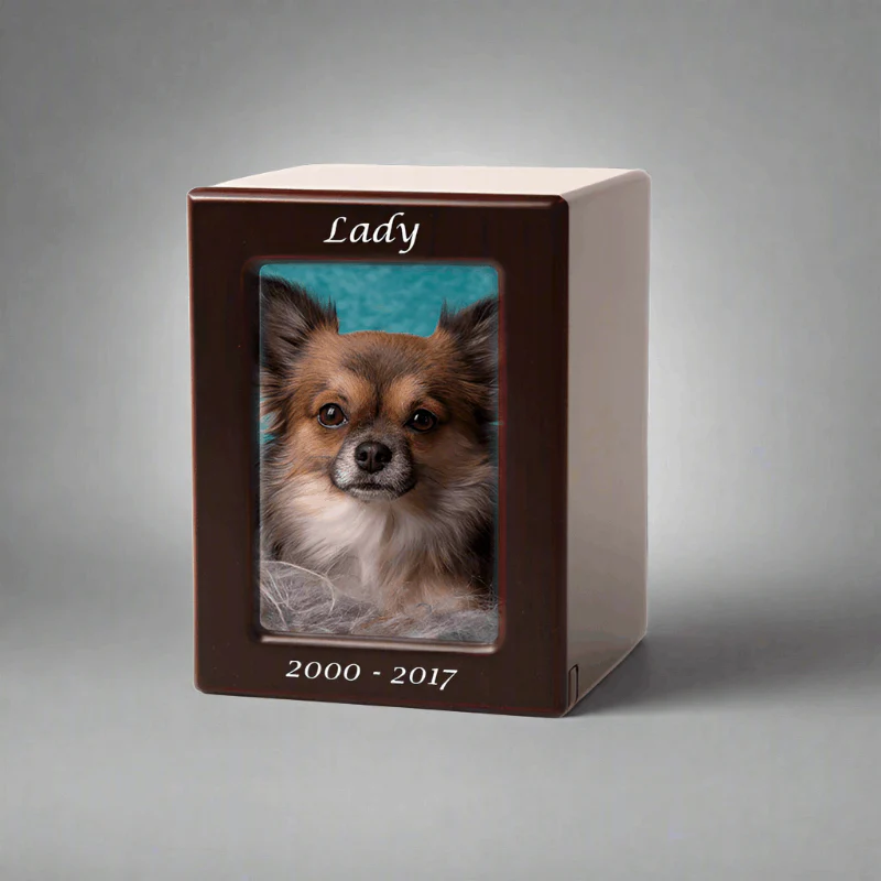 Cat Photo Cremation Urn - Image 3