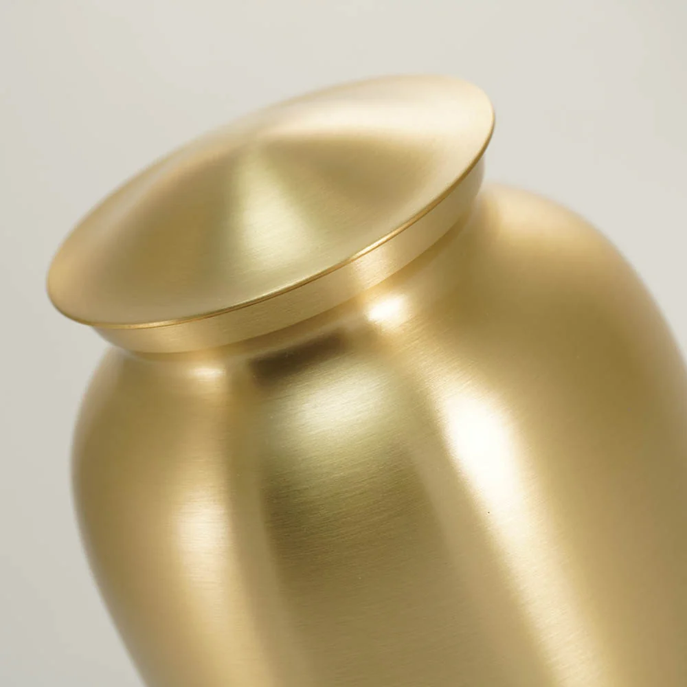 Classic Golden Cremation Urn - Image 3
