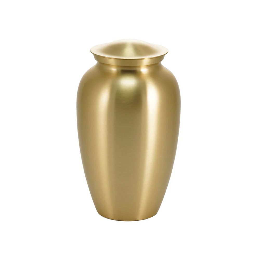 Classic Golden Cremation Urn