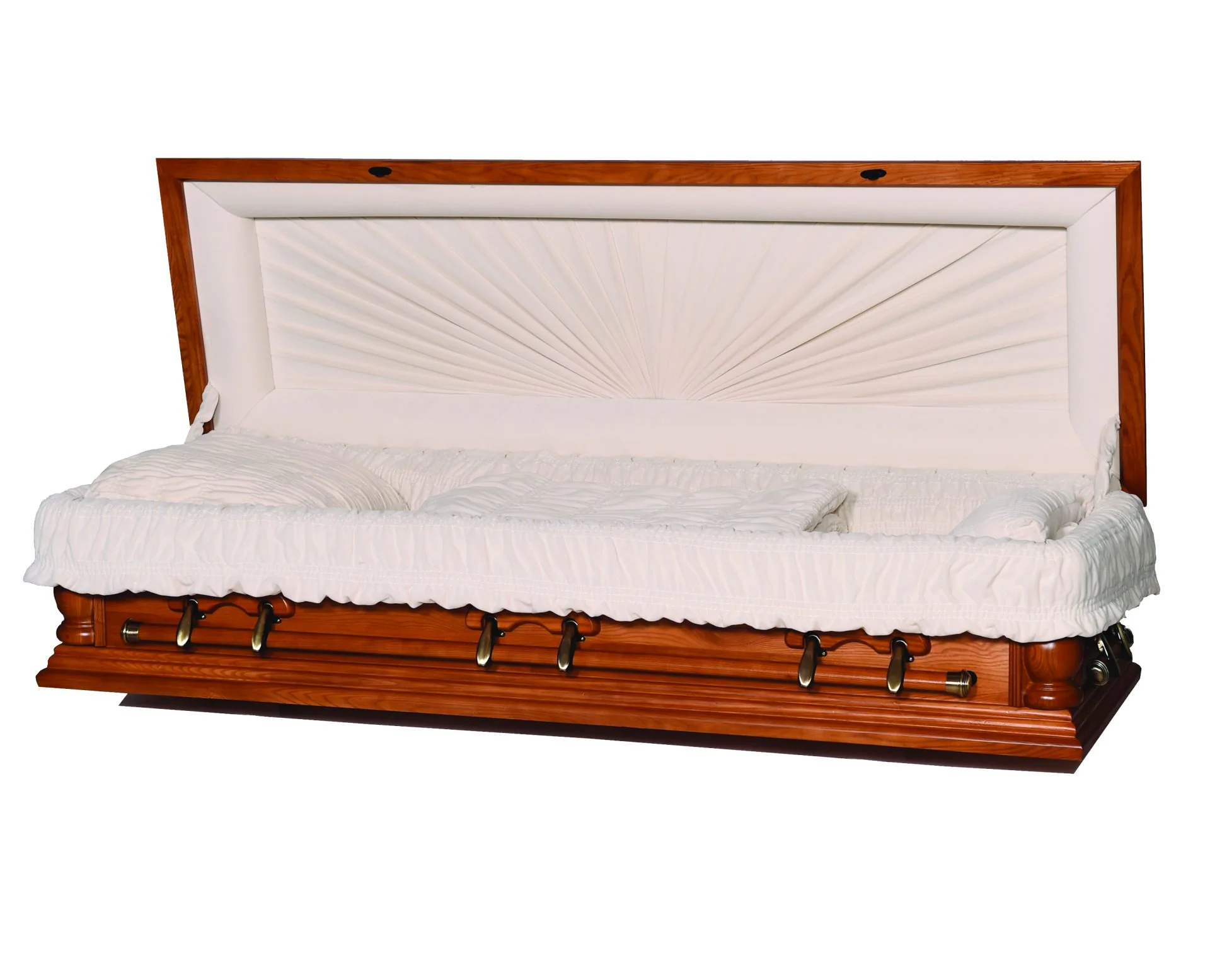 Cleveland Ash Full Couch Casket - Image 3