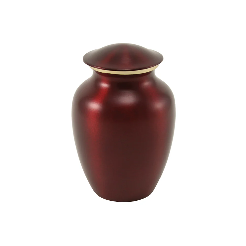 Crimson Cat Cremation Urn - Image 2