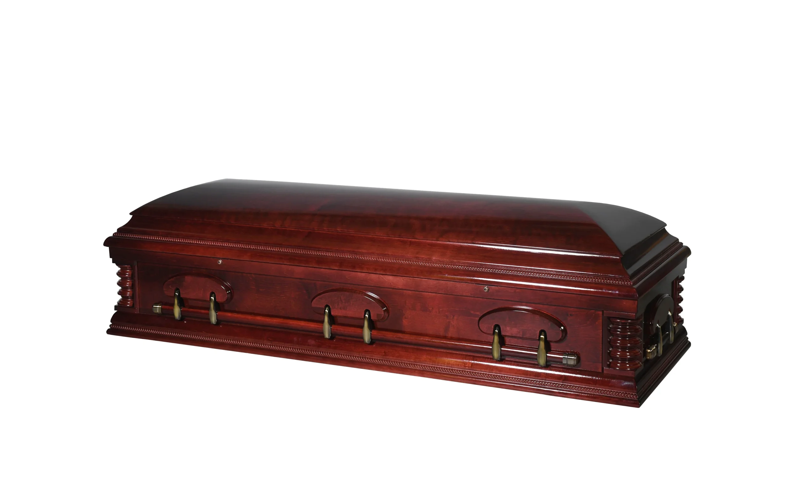Embassy Solid Cherry Full Couch Casket - Image 2
