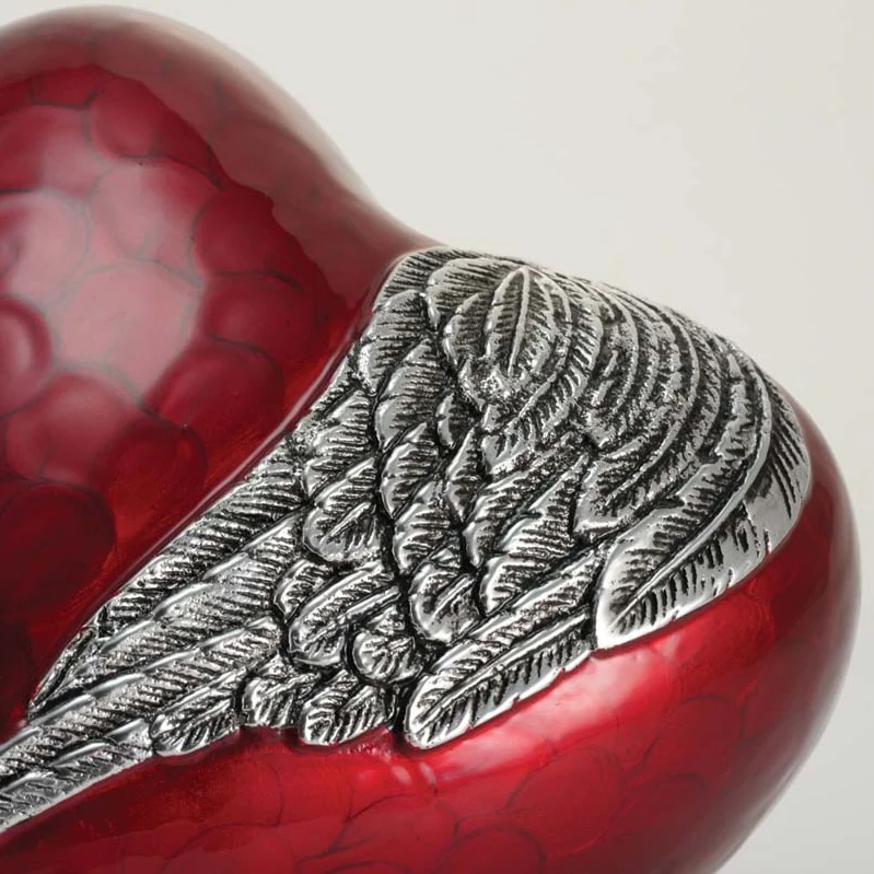 Eternal Heart Wing Cremation Urn - Image 3