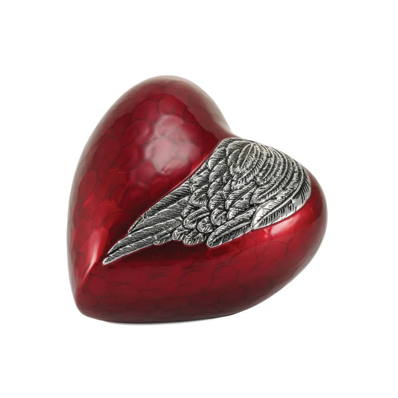 Eternal Heart Wing Cremation Urn