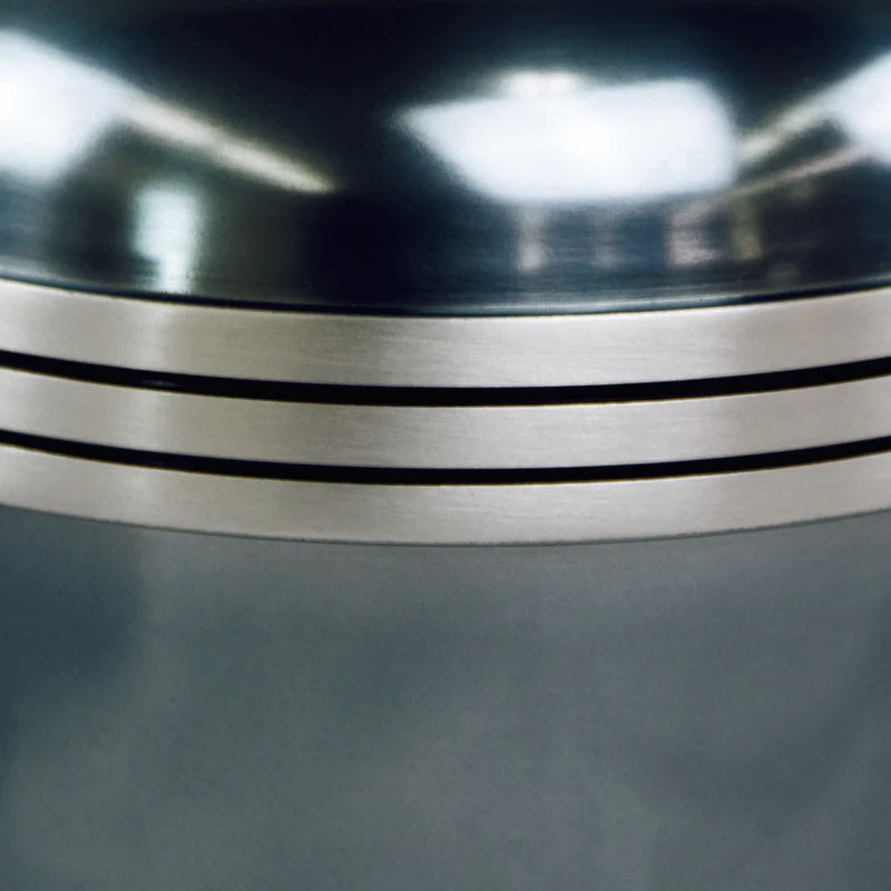 Metallic Blue Cremation Urn - Image 2