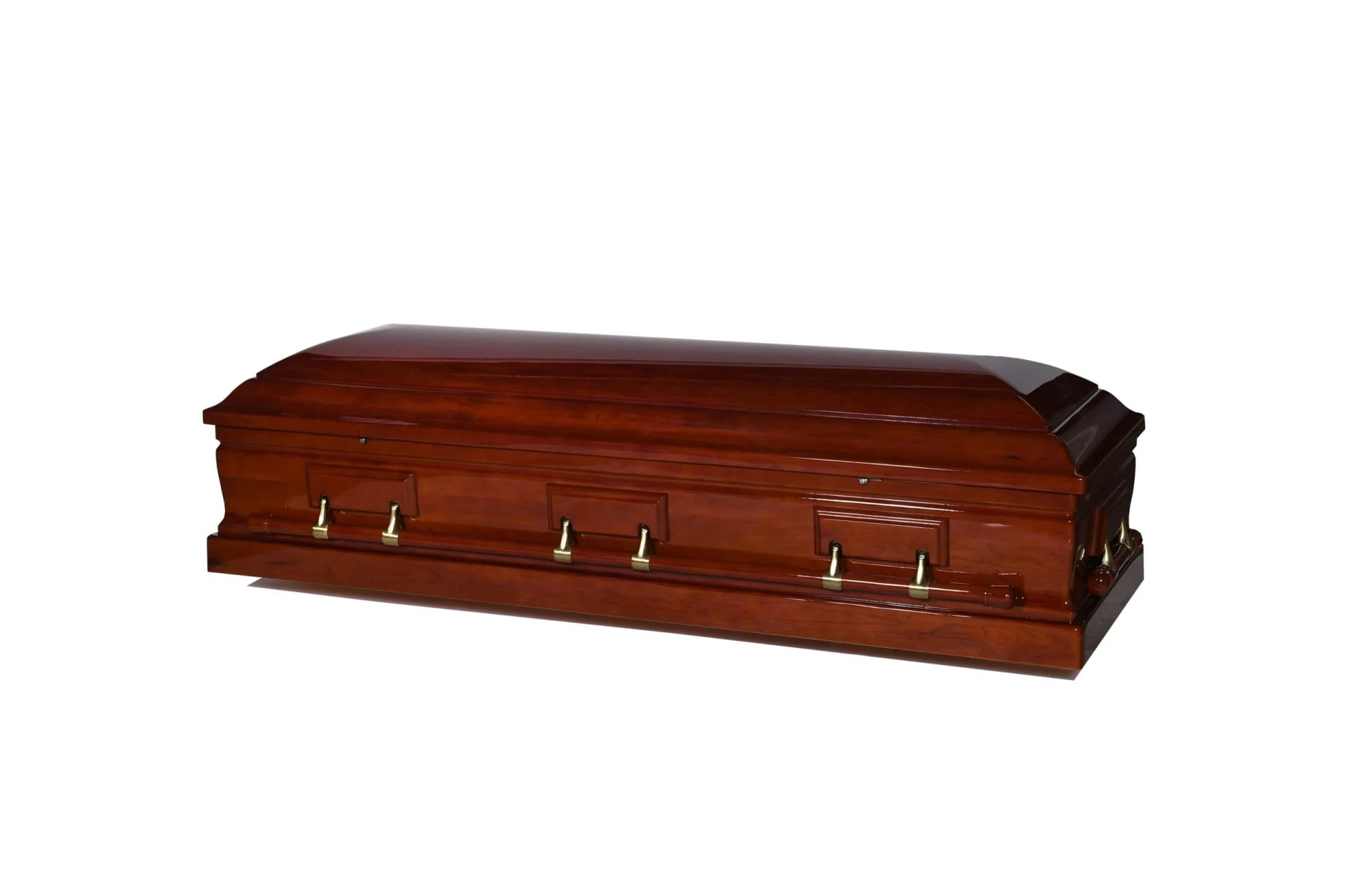 Michigan Cherry Full Couch Casket - Image 2