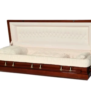Michigan Cherry Full Couch Casket