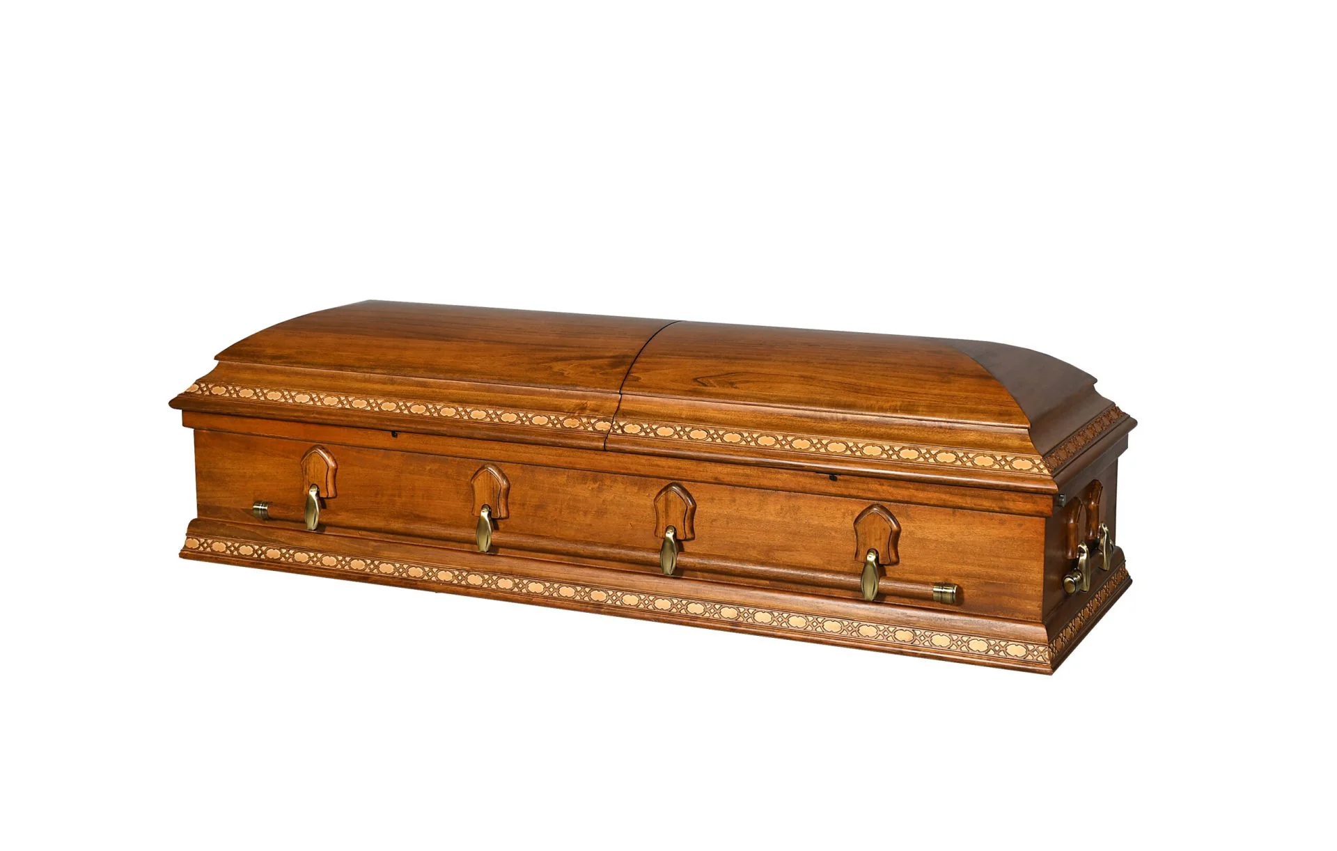 Montana Poplar Half Couch Casket - Image 3