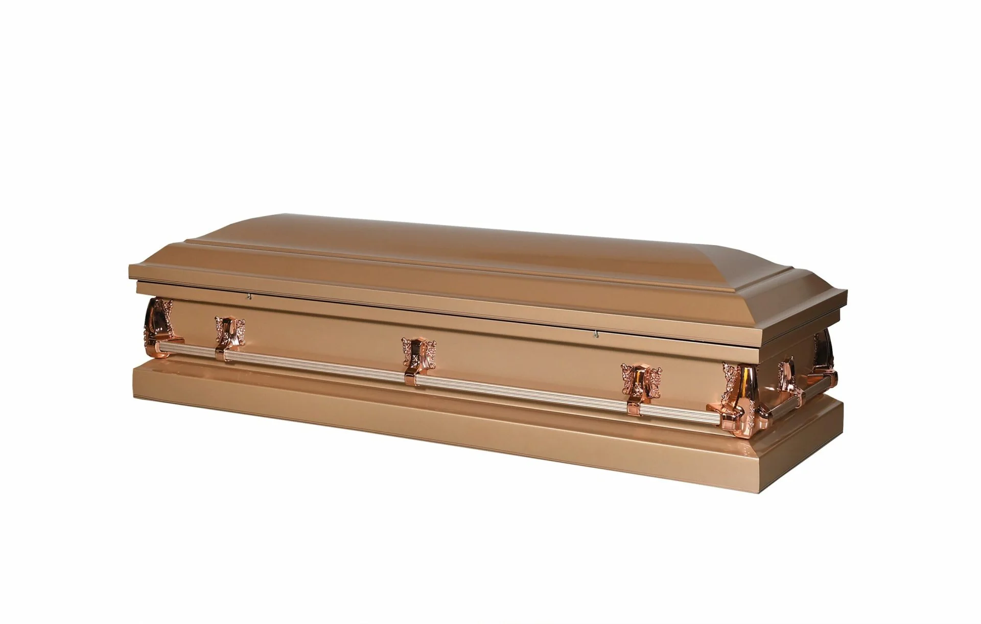 Nova Coppertone Full Couch Steel Casket - Image 2