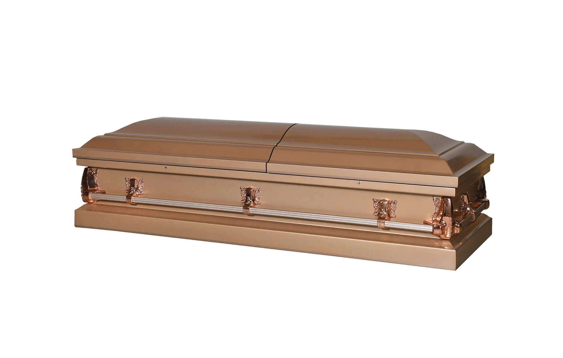 Nova Coppertone Half Couch Steel Casket - Image 2