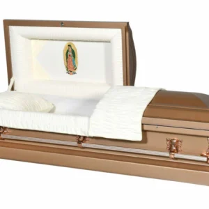 Nova Coppertone Half Couch Steel Casket