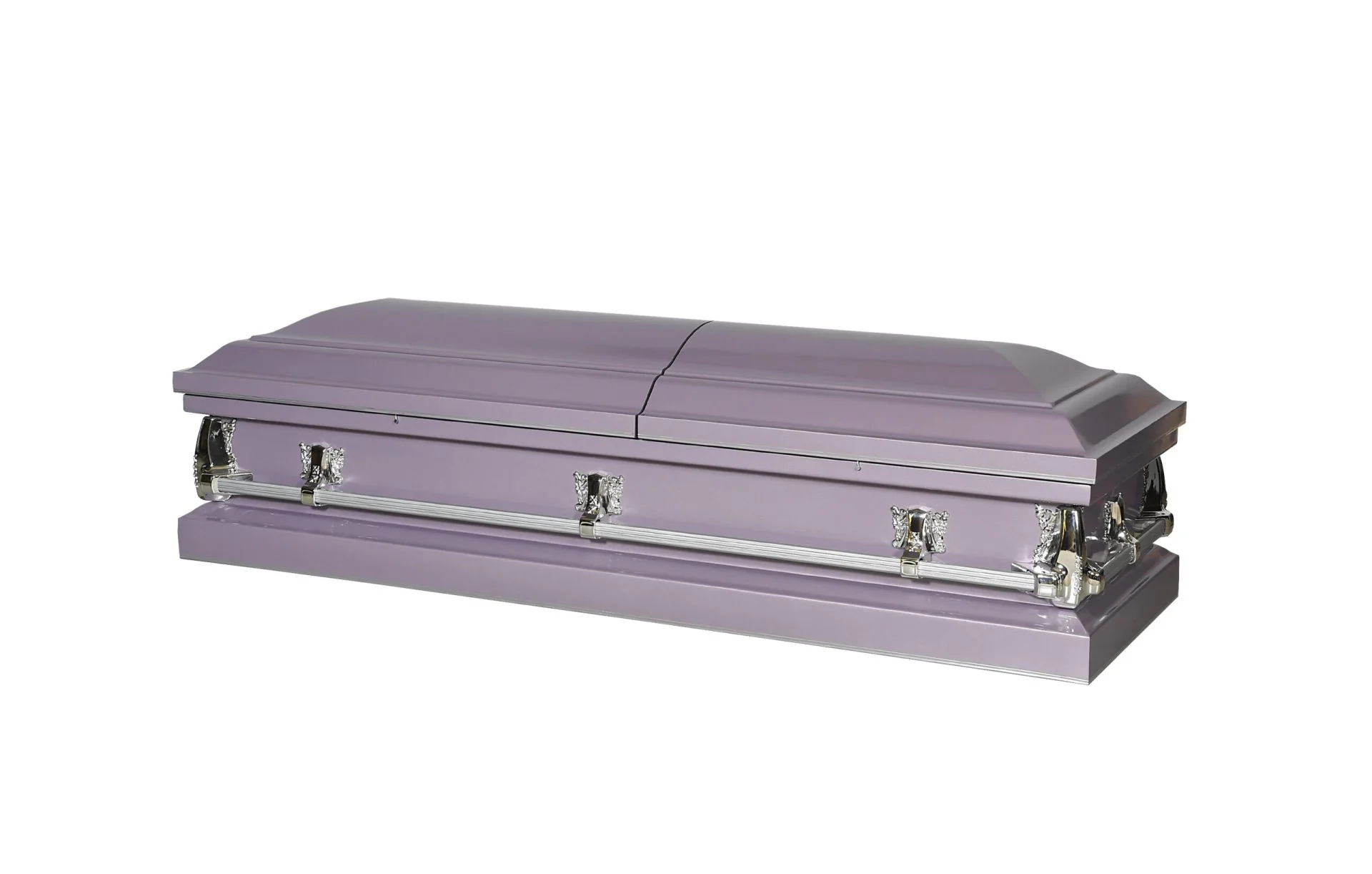 Nova Orchid Half Couch Steel Casket - Image 4
