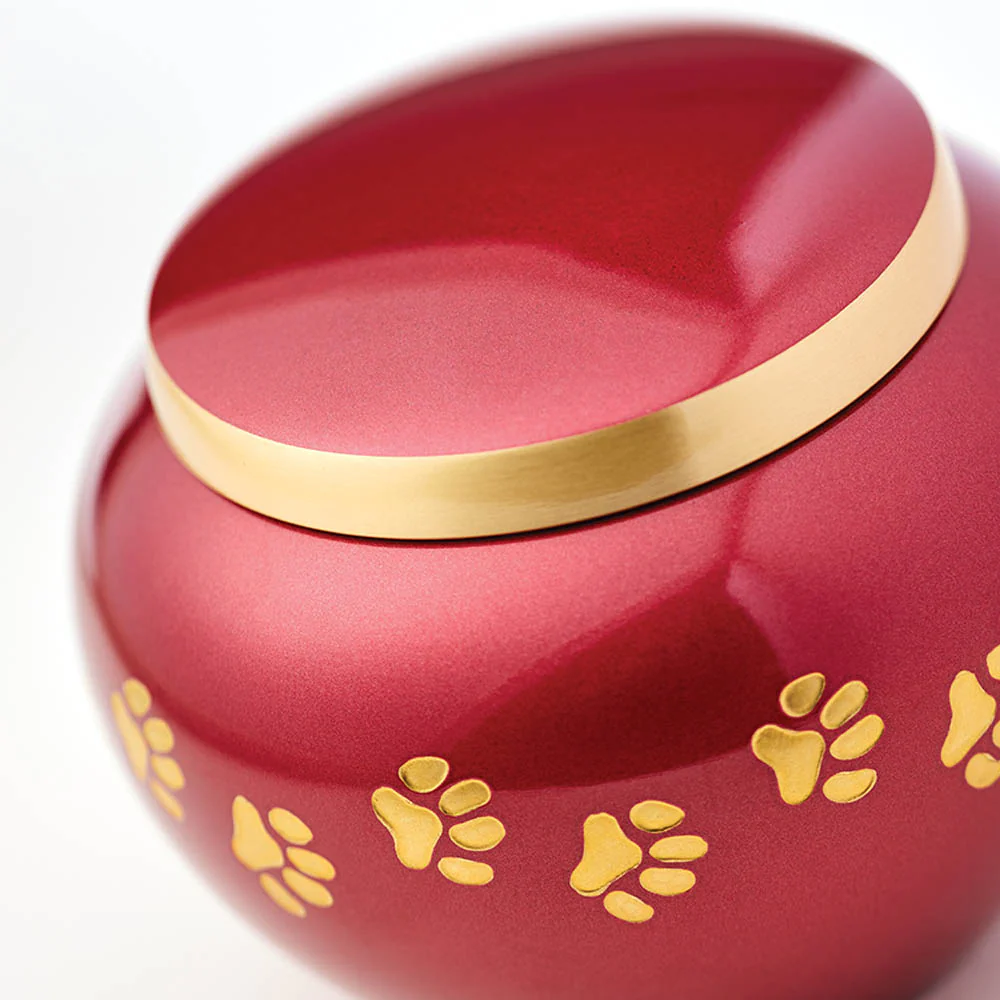 Odyssey Crimson Pet Cremation Urn - Image 3