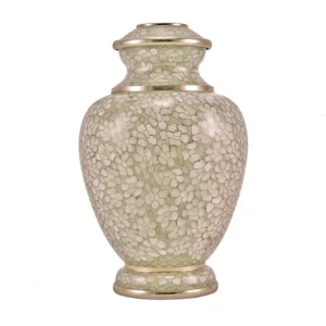 Opal Cloisonne Urn