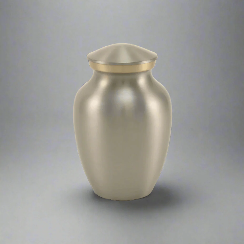 Pewter Cremation Urn - Image 3