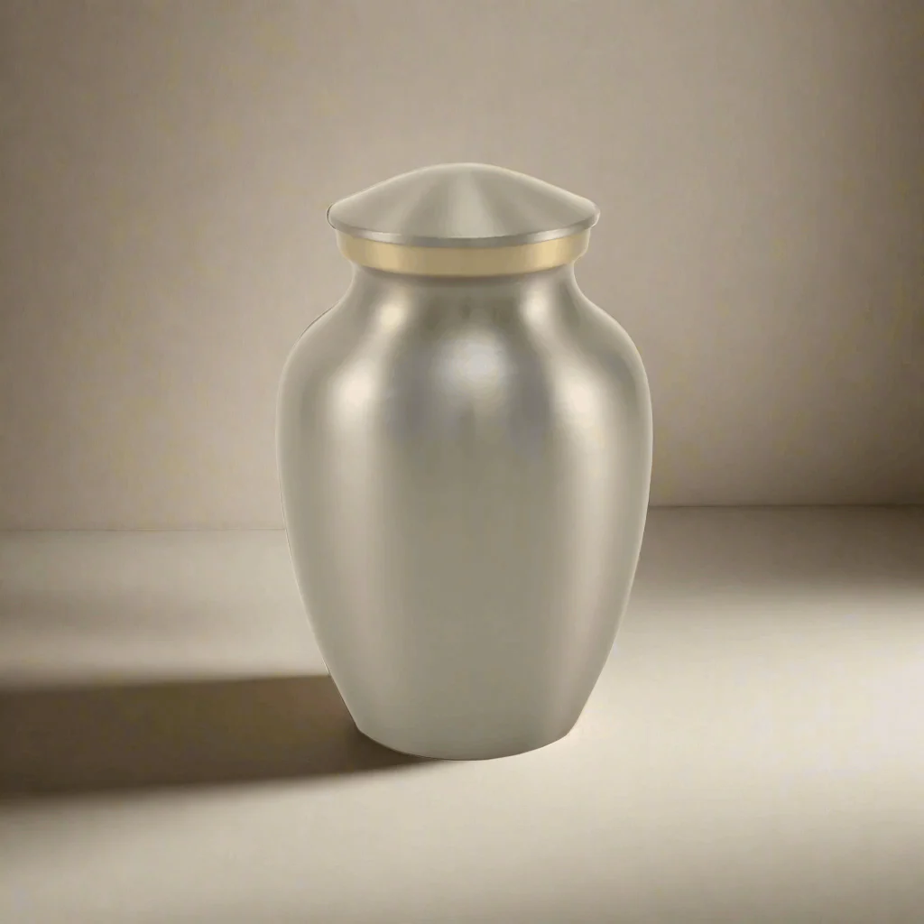 Pewter Cremation Urn - Image 2