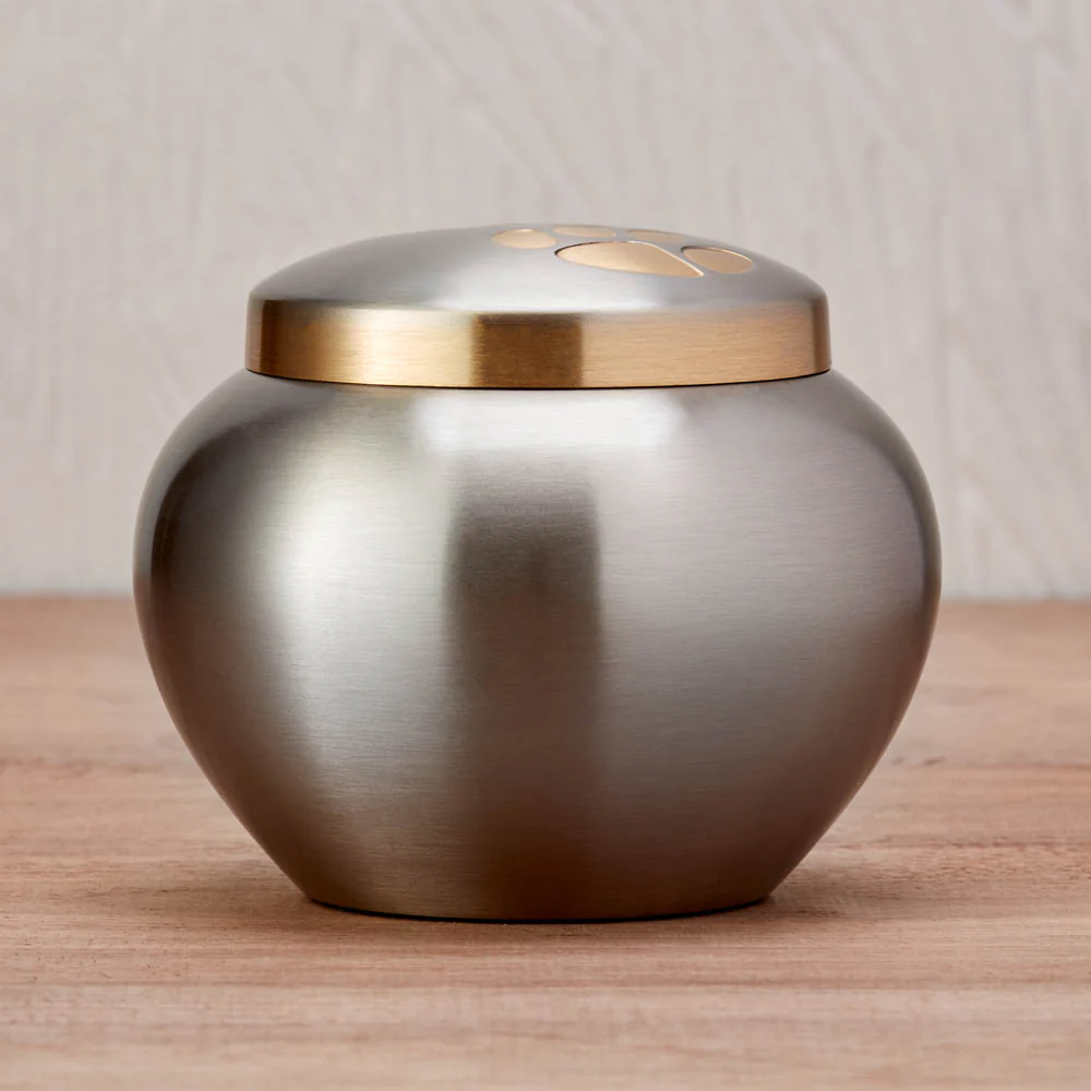 Pewter Dog Cremation Urn - Image 2