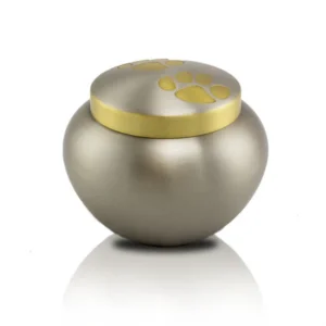 Pewter Dog Cremation Urn