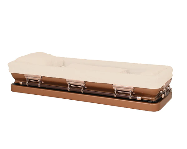 Sierra Priest Removable Lid Steel Casket