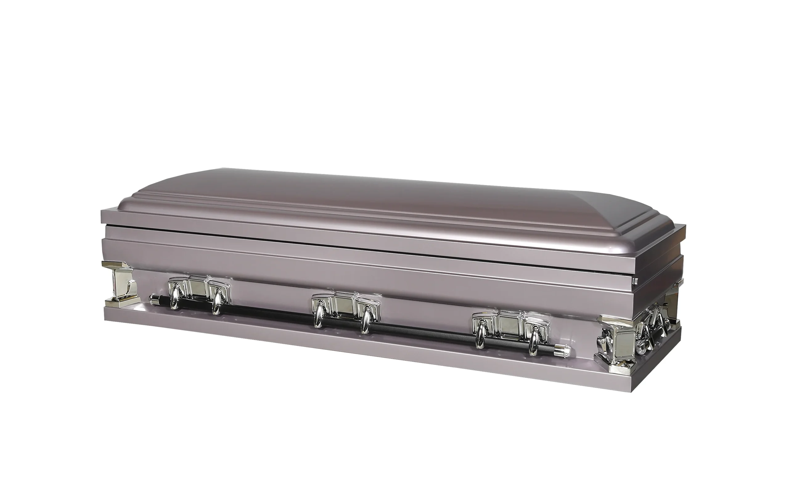 Solace XL Orchid 27" Full Couch Steel Casket - Image 2